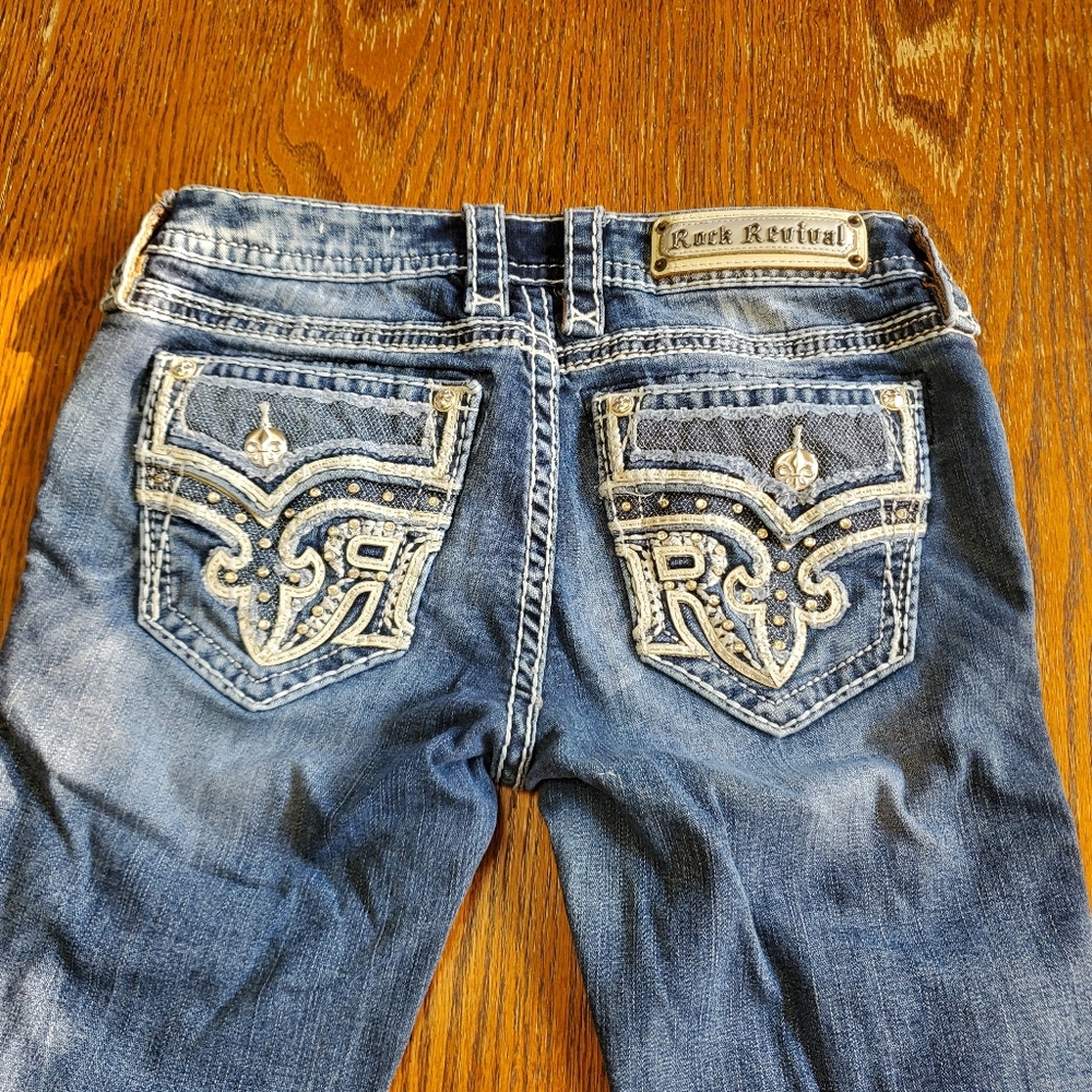 Rock Revival Women's Jeans Size 28 CROP